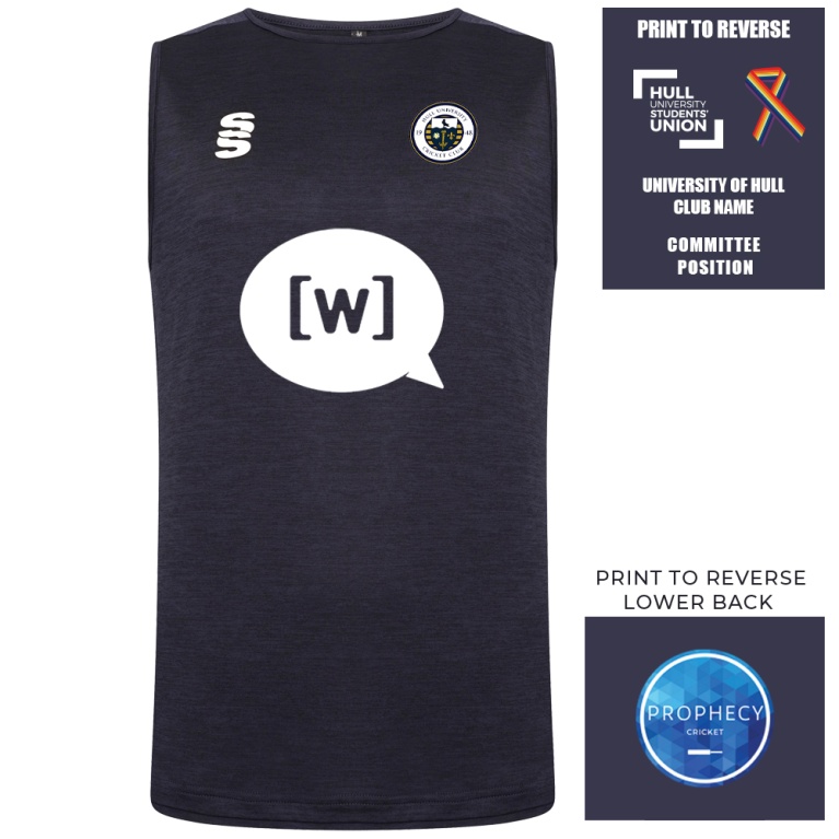 Hull University - Cricket - Training Vest