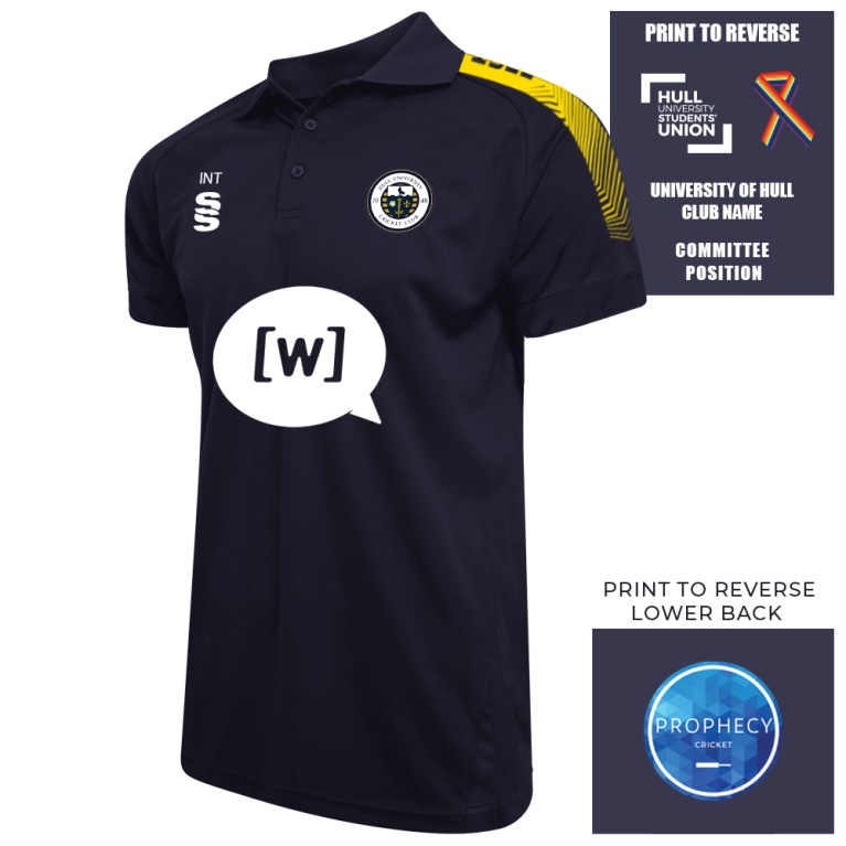 Hull University - Cricket - Womens Polo Shirt