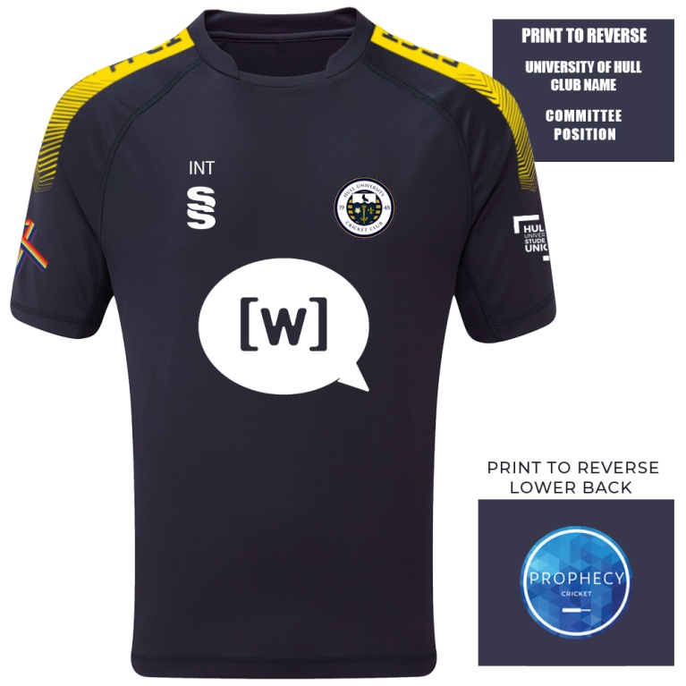 Hull University - Cricket - Mens Games Shirt