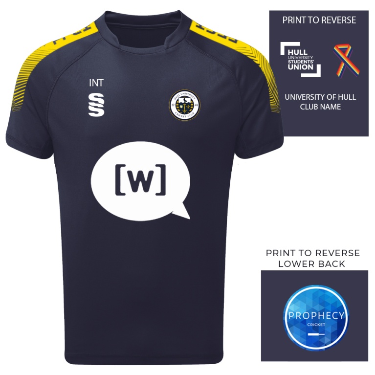 Hull University - Cricket - Womens Games Shirt