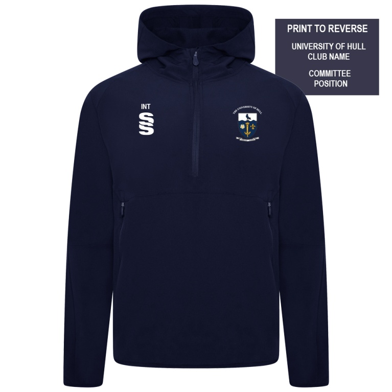 Dual Elite 1/4 Zip Hoody / Rain Jacket : Navy